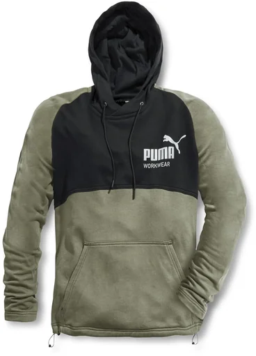 "Hoodie CHAMP, oliv/carbon, M image"
