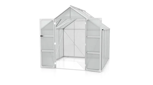 "Gewächshaus Domus 6700 HKP 4 mm, Farbe alu image"