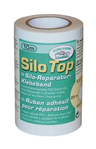 "Silo Klebeband, weiß - 100 mm x 10 m (0,2 mm) image"