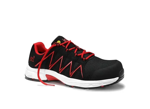 "jo_SPEEDY black-red Low ESD S3 Sicherheitshalbschuh Gr. 48 image"