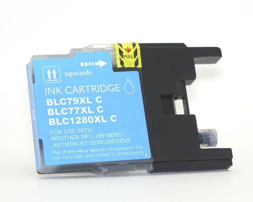 "Druckerpatrone für Brother LC1240C01 cyan image"