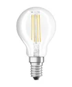 LED STAR FILAMENT Tropfenlampe mit 4 Watt, E14, kaltweiß, klar