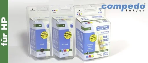"Druckerpatrone für HP 21/C9351AE schwarz image"