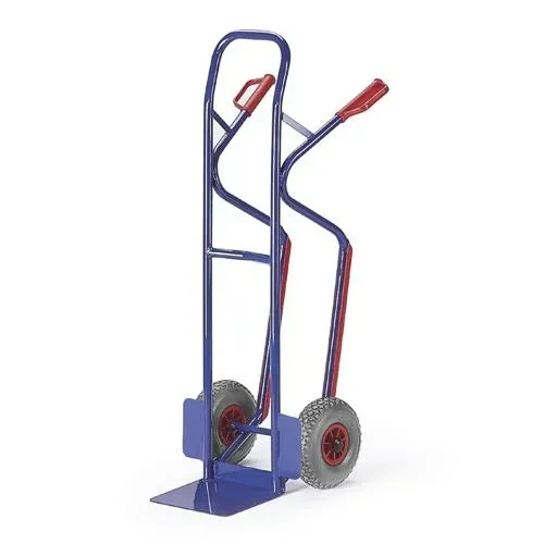 "Stahlrohr Kistenkarre Treppenschlitten Luftbereifung 260 mm image"