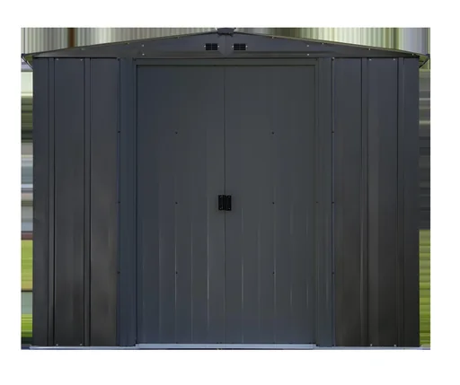 "Gerätehaus Metallgerätehaus 10x8 313x242x209 cm Onyx Schwarz image"