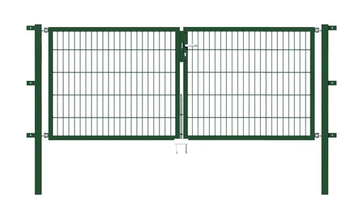 "Doppeltor Flexo mit Zubehör, grün, Breite 250 cm, Höhe 100 cm, PF: 60x60 cm image"