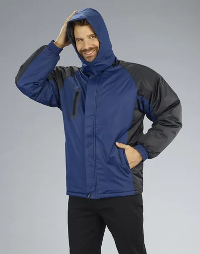 "Jacke mit Kapuze, Farbe marine/schwarz, Gr.M image"