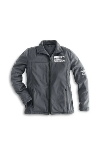 "Softshell-Arbeitsjacke CHAMP, Farbe stahlgrau/carbon, Größe S image"