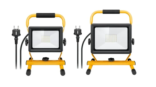 "LED-Baustrahler mit Standfuß, verschiedene Ausführungen image"