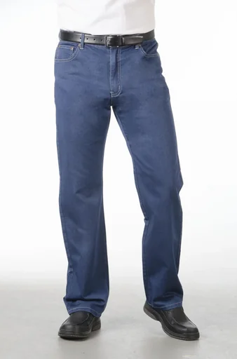"Edeljeans, knitterfrei, besonders weich, Farbe blau Gr.25 image"
