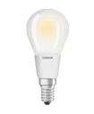 LED SUPERSTAR RETROFIT Tropfenlampe mit 6,5 Watt, E14, warmweiß, matt, dimmbar