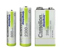 NiMH 9V Block V-Akku mit 200 mAh - 1 Stück