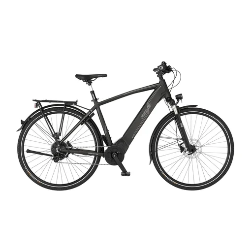 "Herren E-Bike Trekking, 28 Zoll, Rahmengröße 50cm, 10-Gang Kettenschaltung, graphit metallic matt, VIATOR 6.0i image"