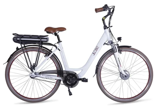 "Unisex City E-Bike 28 Zoll, Rahmengröße 50 cm, 7-Gang Nabenschaltung, Metropolitan Joy 2.0 Modernwhite 8Ah image"
