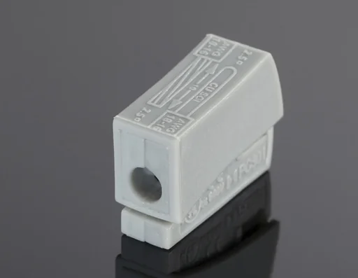 "Leuchtenklemmen, 100 Stk., 2,5 mm², einfach, grau image"