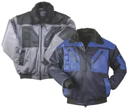Ganzjahres Blouson, Farbe rot/ schwarz, Gr. L