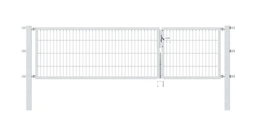 "Doppeltor-Set Flexo inkl. Pfosten 1 + 2 x 1,2 m feuerverzinkt image"