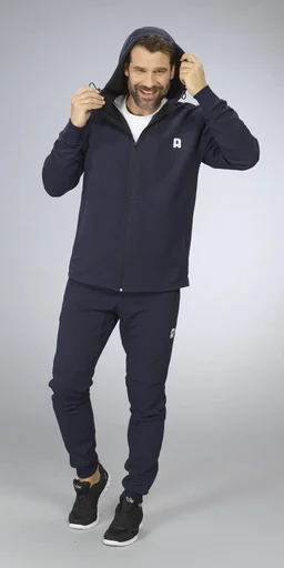 "Jacke mit Kapuze, Farbe marine, Gr.2XL image"