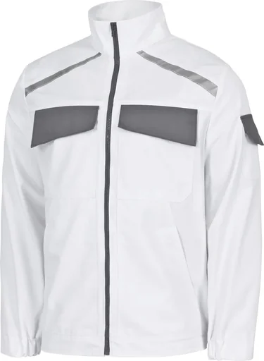 "Berufsjacke EXTREME, weiss-grau, Gr. S image"