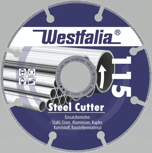 "Diamanttrennscheibe Steel Cutter, Durchmesser 115 mm image"