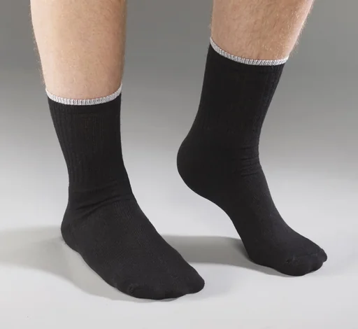 "Socken im 7er Pack, Farbe schwarz/silber, Gr.39/42 image"