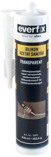 "Silikon Sanitär transparent, 310 ml image"