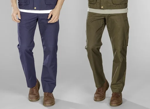 "Outdoorhose, Gesäßtasche mit Reißverschluss, Farbe blaugrau, Gr.26 image"
