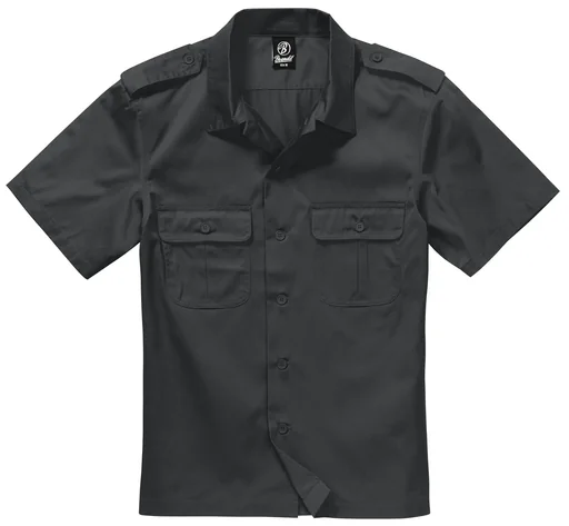 "US Hemd, Halbarm, Farbe schwarz, Gr.4XL image"