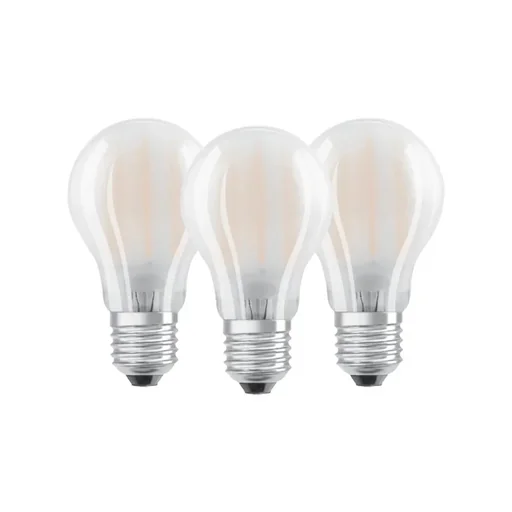 "BASE RETRO LED Kerze mit 4 Watt, E14, warmweiß, matt - 3 Stück image"