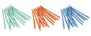 Abflussreiniger-Stäbchen "Biotub", Orange, 12 Stück