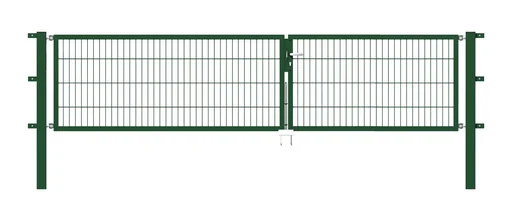 "Doppeltor Flexo mit Zubehör, grün, Breite 350 cm, Höhe 120 cm, PF: 80x80 cm image"