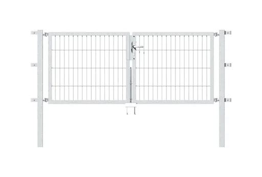 "Doppeltor Flexo mit Zubehör, feuerverzinkt, Breite 200 cm, Höhe 80 cm, PF 60x60 cm image"