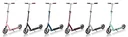 NL 205 Deluxe Tretroller, 205 mm, ABEC 7, Handbremse, höhenverstellbar, Frontfederung, Klappmechanismus, schwarz