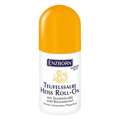 "Teufelssalbe, Heiss, mit Teufelskralle + Brennnessel, Roll-On, 50 ml image"