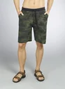 Bermuda Shorts, Farbe camouflage/grün/schwarz, Gr.L