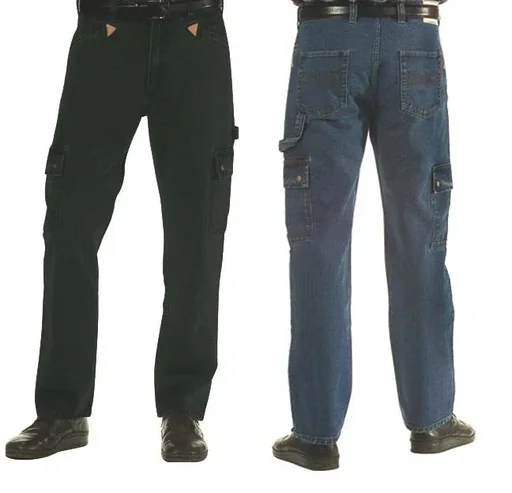 "Workerjeans mit Zunftecken, Farbe schwarz, Gr.58 image"
