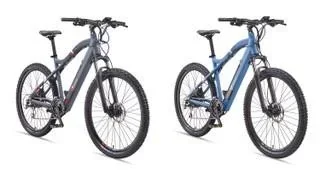 "Unisex Alu MTB E-Bike, 29 Zoll, 24-Gang Kettenschaltung, grau, Aufsteiger M922 Hardtail image"