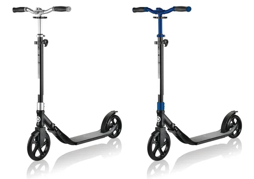 "ONE NL 205-180 DUO Tretroller, 205/180 mm, ABEC 7, höhenverstellbar, Klappmechanismus, grau image"