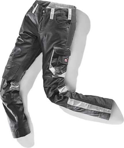 "Damenhose WORXTAR, schwarz-grau, Gr. 36 image"