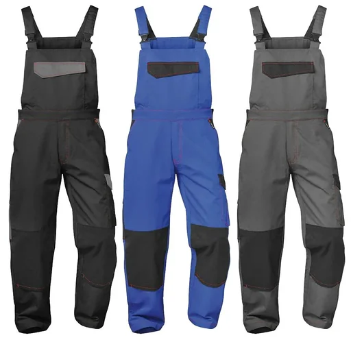 "Latzhose für Beruf und Hobby, Farbe schwarz, Gr. 56 image"