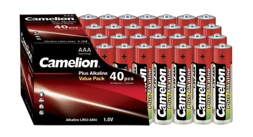 "Alkaline Micro (AAA) Plus Batterien - 40 Stück image"