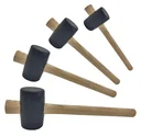 Gummihammer schwarz, 90mm