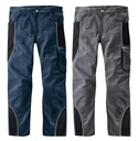 Bundhose mit Reflektorpaspel, Farbe anthrazit/schwarz, Gr.54