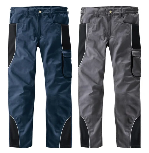 "Bundhose mit Reflektorpaspel, Farbe anthrazit/schwarz, Gr.54 image"