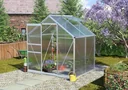 Gewächshaus Calypso 4400 HKP 6 mm, Farbe alu