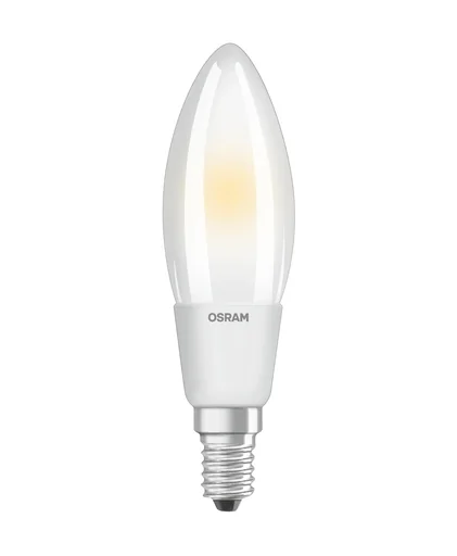 "LED SUPERSTAR RETROFIT Kerze mit 6,5 Watt, E14, warmweiß, matt, dimmbar image"