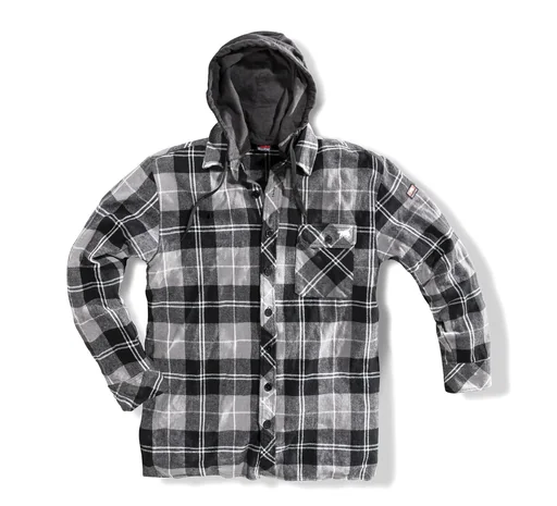"Kapuzenhemd TEXAS, schwarz-grau, Gr. XXXL image"