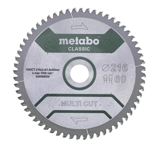 Sägeblatt multi cut classic 254 x 2,6 / 1,8 x 30