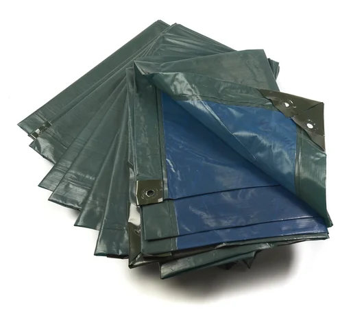 "Abdeckplane, grün/blau, extrem stark 150 g/ m²,10 x 15 m image"