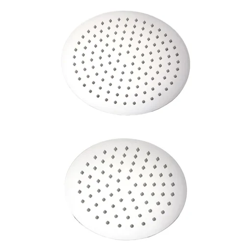 "Duschkopf Kopfbrause Ø 25 cm Regendusche aus Edelstahl mit 1 Strahlart G1/2 individuell einsetzbar image"